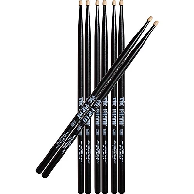Vic Firth Buy 3 Pairs Black Extreme Drum Sticks, Get 1 Pair Free