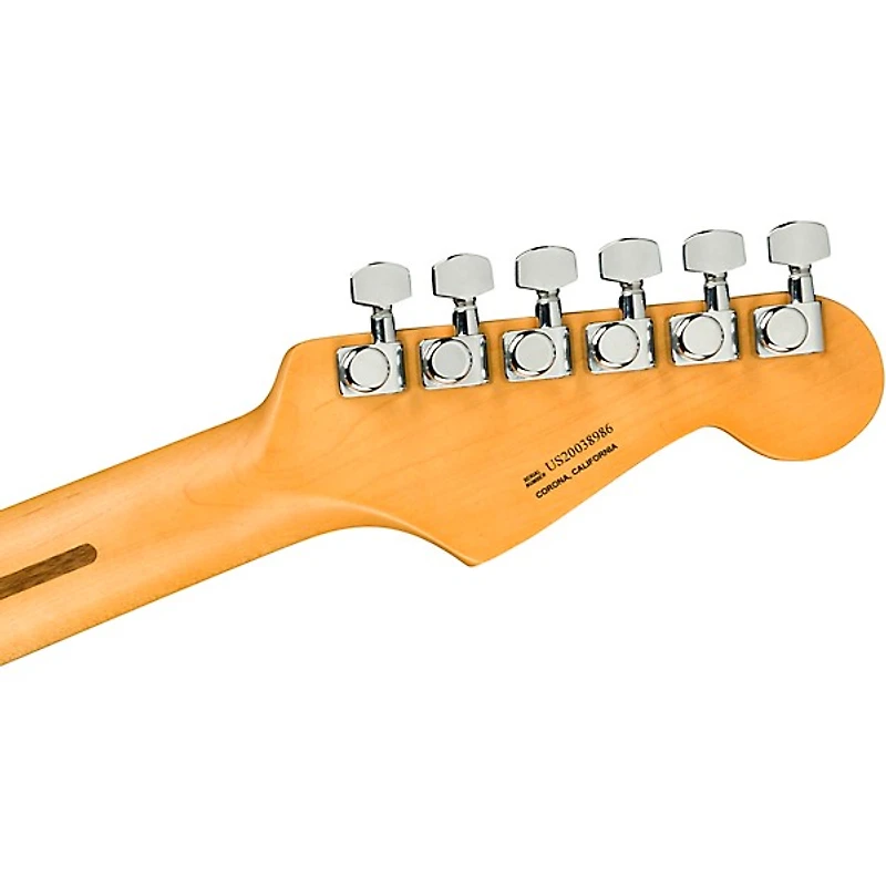 Fender American Ultra Stratocaster Maple Fingerboard Left-Handed Electric Guitar Mocha Burst