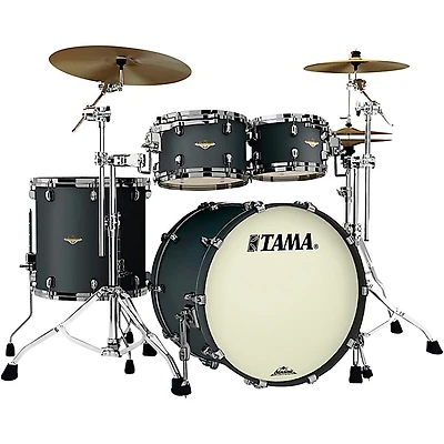 TAMA Starclassic Maple 4-Piece Shell Pack With Black Nickel Hardware & 22" Bass Drum