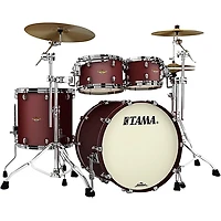 TAMA Starclassic Maple 4-Piece Shell Pack With Black Nickel Hardware & 22" Bass Drum