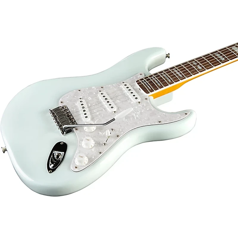 Fender Kenny Wayne Shepherd Stratocaster Electric Guitar Transparent Faded Sonic Blue