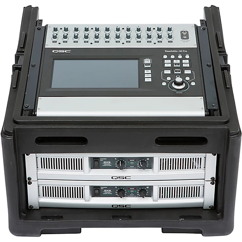 SKB 1SKB-R104W 10 x 4 Compact Rolling Rig 8 RU Space Black