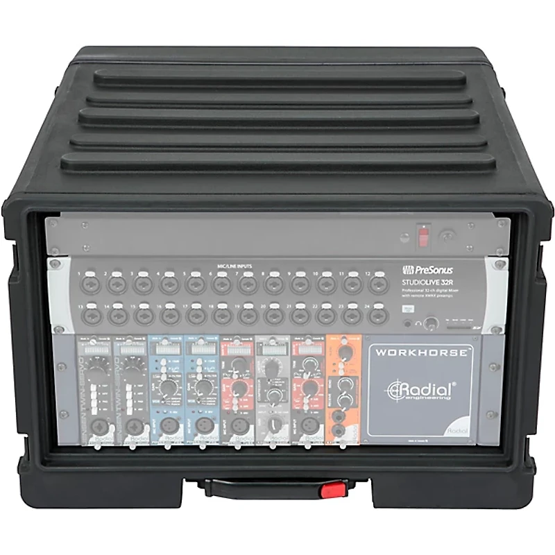 SKB 1SKB-R6UW 6U Rolling Roto Rack Case