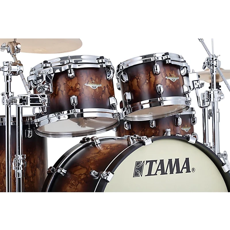 TAMA Starclassic Maple 4-Piece Shell Pack With 22" Bass Drum and Chrome Shell Hardware