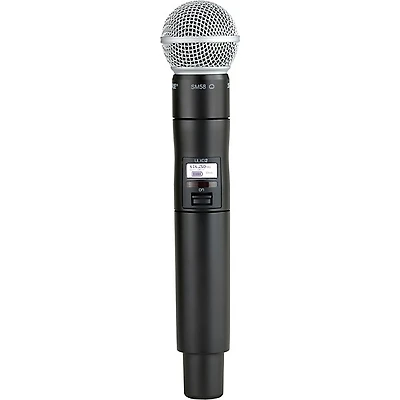 Shure ULXD2 Digital Handheld Transmitter With SM58 Capsule -