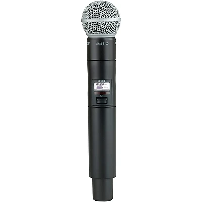 Shure ULXD2 Digital Handheld Transmitter With SM58 Capsule -