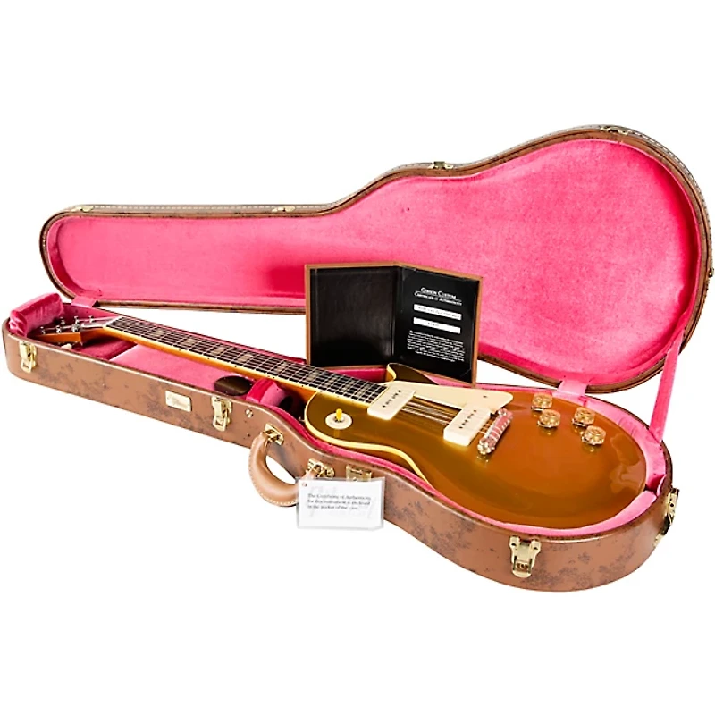 Gibson Custom 1954 Les Paul Goldtop Reissue VOS Electric Guitar - Double Gold