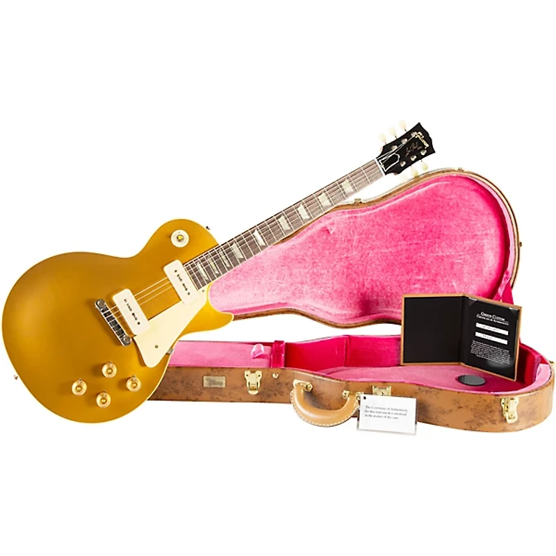 Gibson Custom 1954 Les Paul Goldtop Reissue VOS Electric Guitar - Double Gold