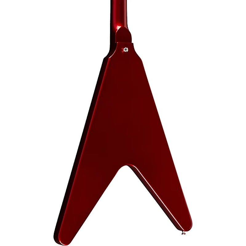 Gibson Custom 1967 Mahogany Flying V Reissue With Maestro Vibrola Electric Guitar Sparkling Burgundy