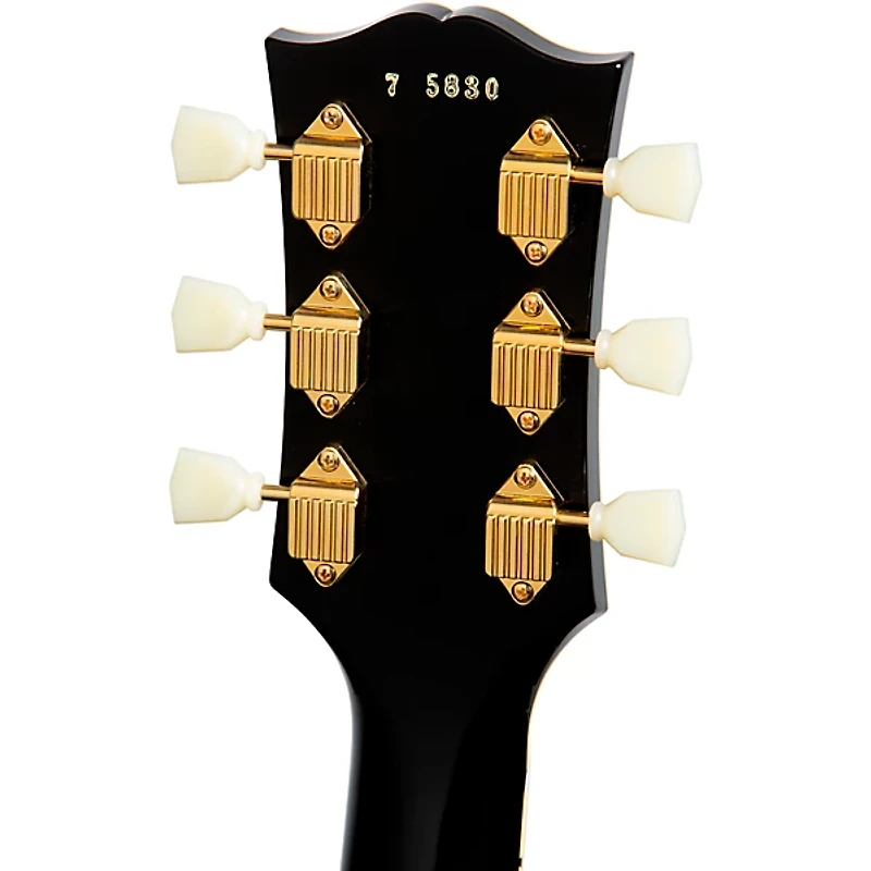 Gibson Custom 1957 Les Paul Custom Reissue 3-Pickup Bigsby VOS Electric Guitar Ebony