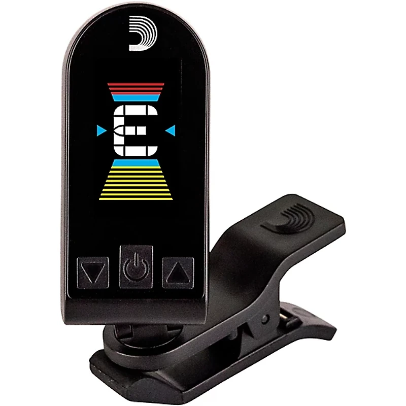 D'Addario Equinox Headstock Tuner 3-Pack Black