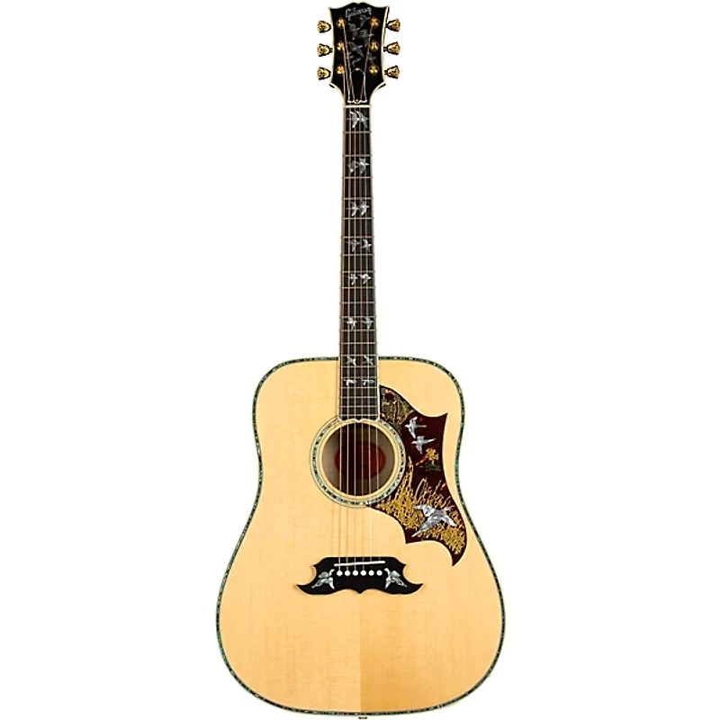 Gibson Custom Doves In Flight Acoustic Guitar Antique Natural