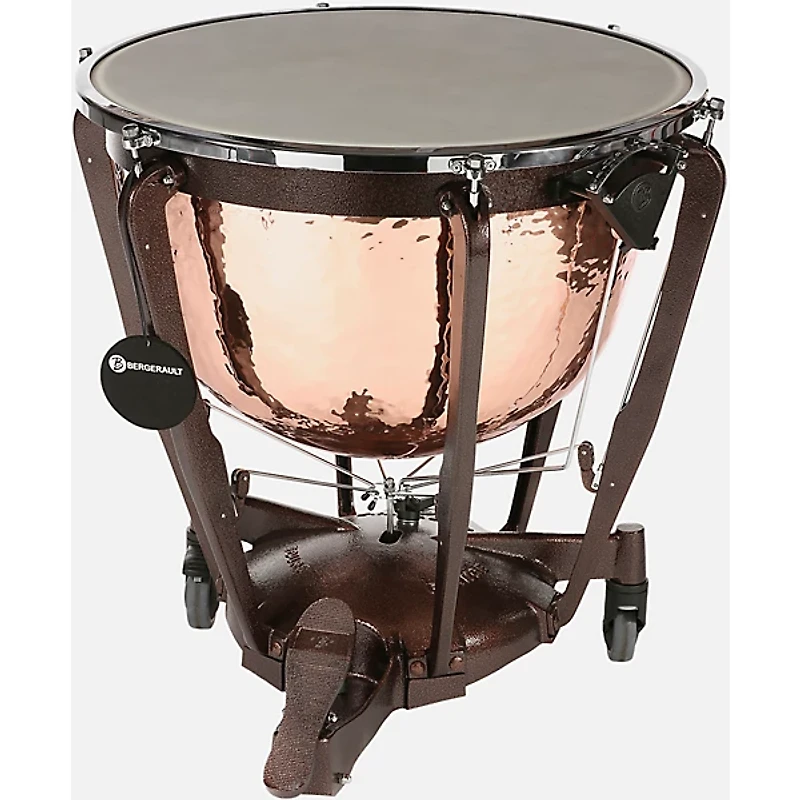 Bergerault Grand Professional Series Hand-Hammered Cambered Copper Bowl Timpani