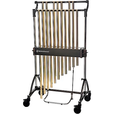 Bergerault Concert Series Chimes, 1.5 Octave (C5-F6), Gold Tubes Brass 1.5 in.