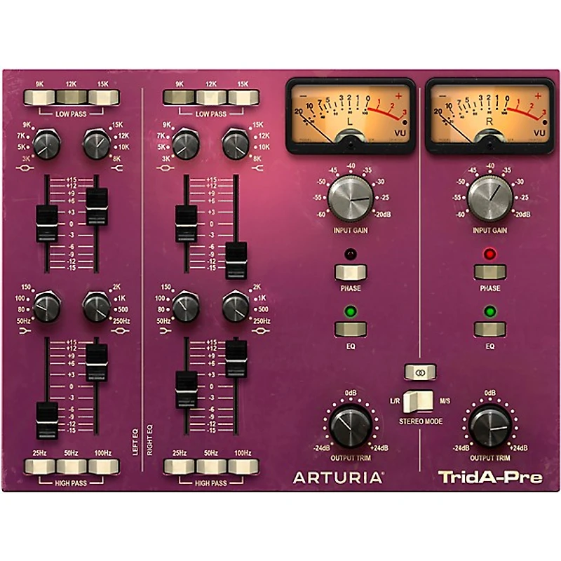 Arturia TridA-Pre Preamp Plug-in (Software Download)