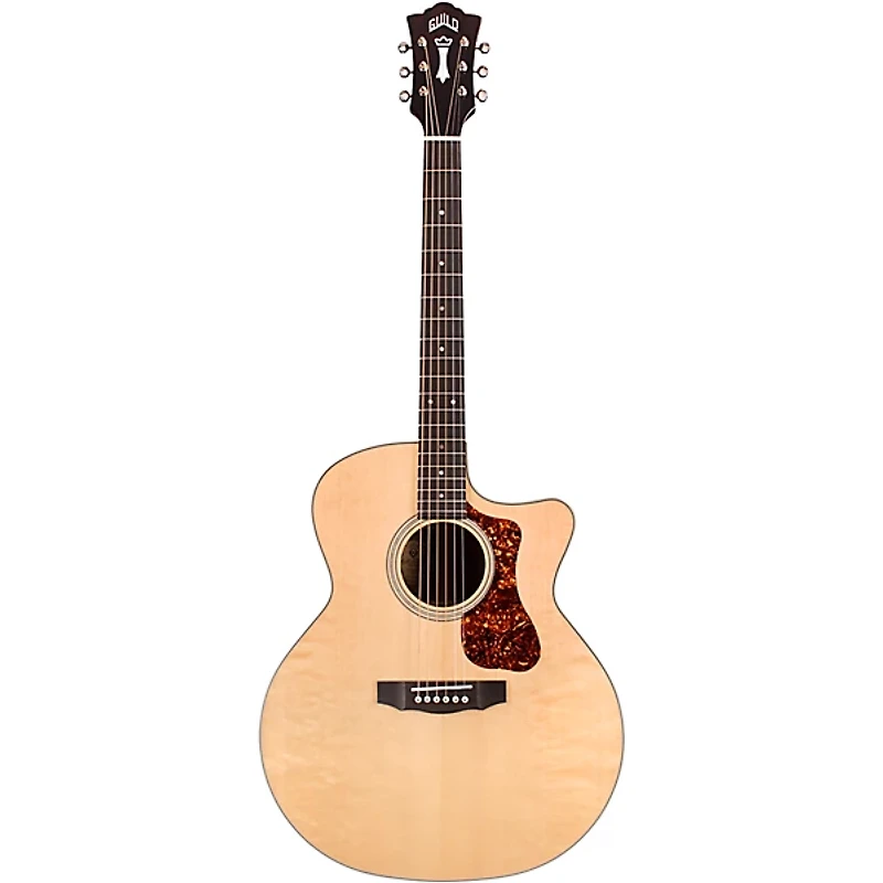 Guild F-150CE Westerly Collection Jumbo Acoustic-Electric Guitar - Natural