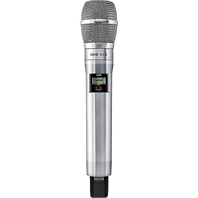 Shure Axient Digital ADX2/K9N Wireless Handheld Microphone Transmitter With KSM9 Capsule in Nickel Band G57