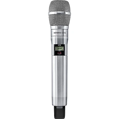 Shure Axient Digital ADX2/K9HSN Wireless Handheld Microphone Transmitter With KSM9HS Capsule in Nickel Band G57