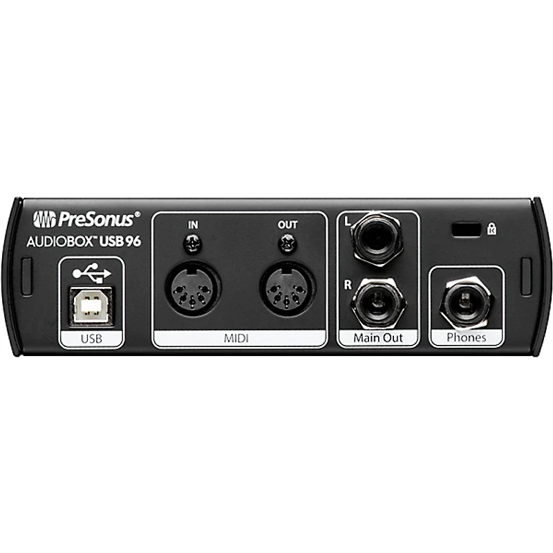 PreSonus AudioBox USB 96 25th Anniversary Edition Audio Interface With Studio One Artist 6 Software Black
