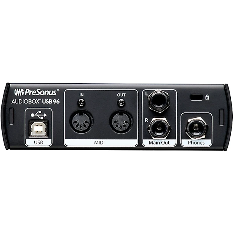 PreSonus AudioBox USB 96 25th Anniversary Edition Audio Interface With Studio One Artist 6 Software Black