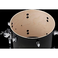 TAMA Mid-Pitched Concert Tom Set With Stands (Double-headed) 10, 12, 13, 14 in. Transparent Black Burst