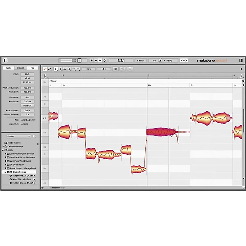 Celemony Melodyne 5 assistant Upgrade From essential 5 (Software Download)