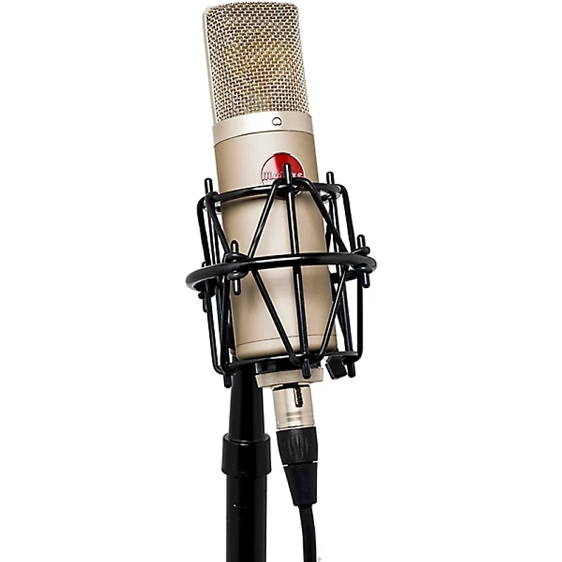 Mojave Audio MA-200SN Large-Diaphragm Tube Condenser Microphone, Satin Nickel