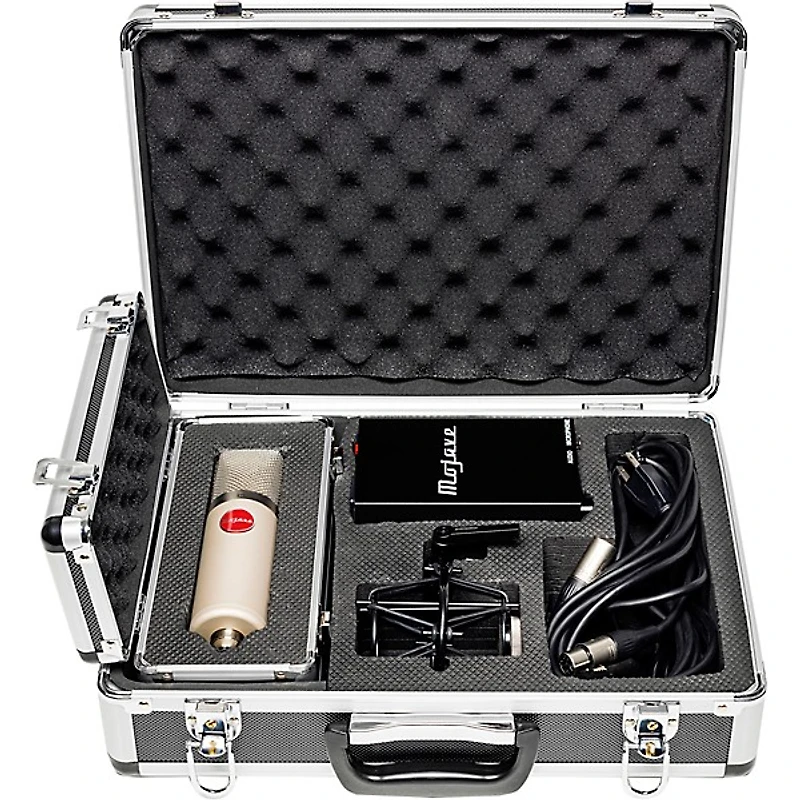 Mojave Audio MA-200SN Large-Diaphragm Tube Condenser Microphone, Satin Nickel