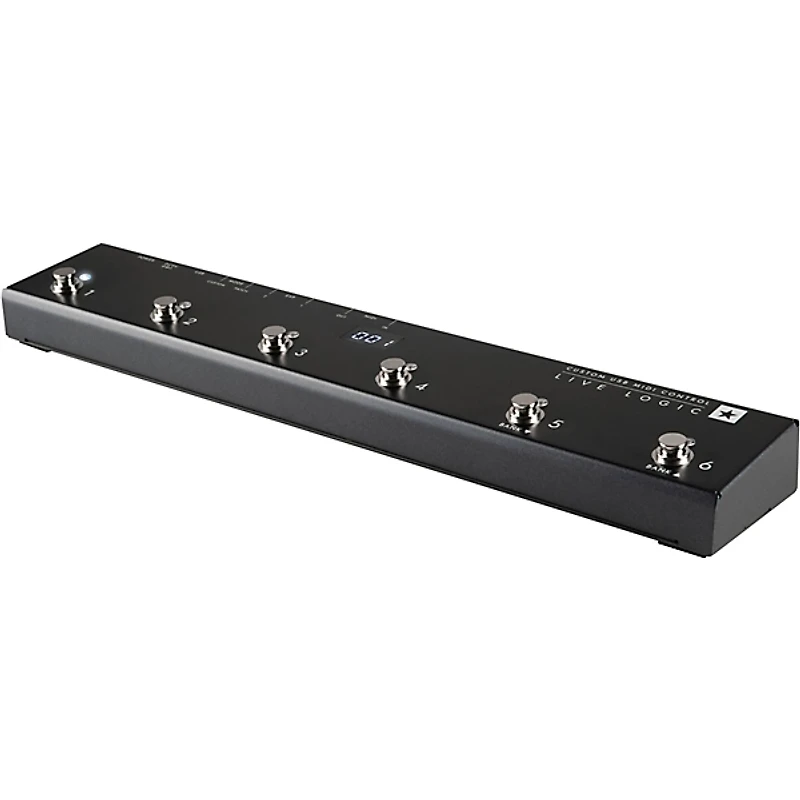 Blackstar Live Logic 6-Button MIDI Foot Controller Black