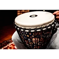 MEINL Travel Series Djembe with Synthetic Head in Day of the Dead Finish 12 in. Day of the Dead