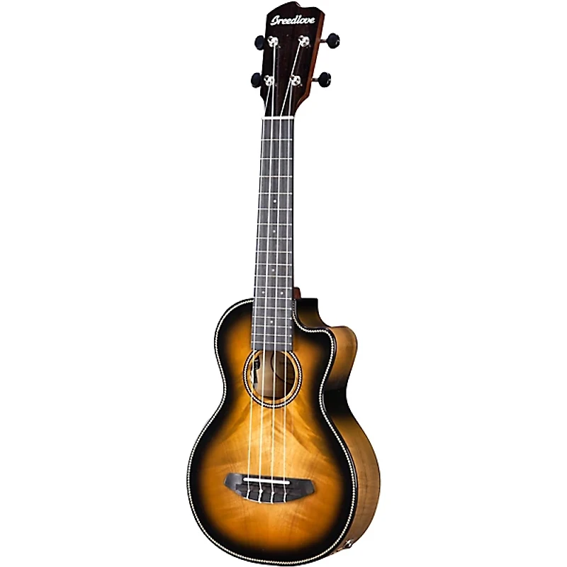 Breedlove Pursuit Exotic CE Myrtlewood Concert Acoustic-Electric Ukulele