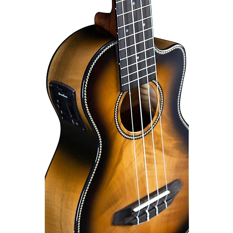 Breedlove Pursuit Exotic CE Myrtlewood Concert Acoustic-Electric Ukulele
