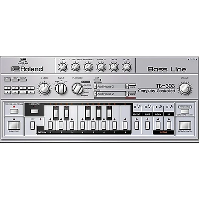 Roland Cloud Cloud TB-303 Software Synthesizer (Download)
