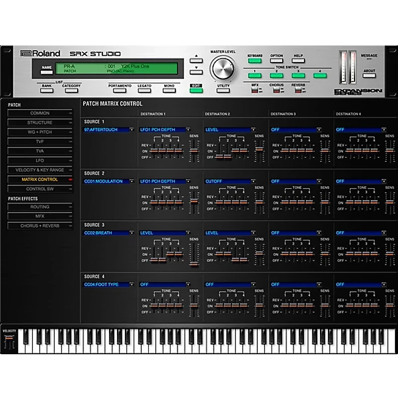 Roland Cloud Cloud SRX WORLD Software Synthesizer (Download)