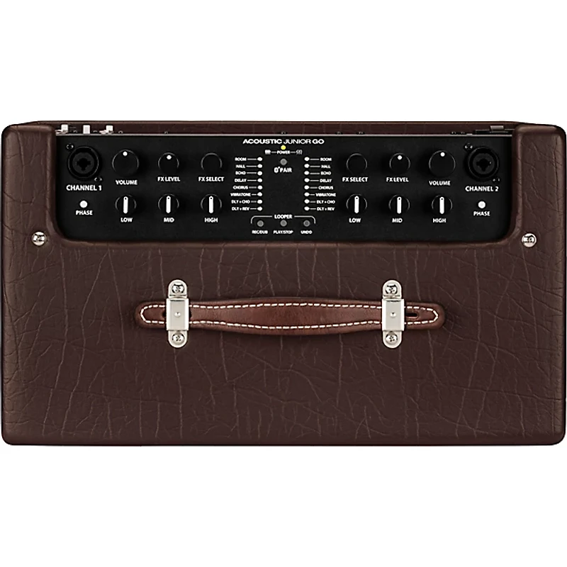 Fender Acoustic Jr GO 100W 1x8 Acoustic Guitar Combo Amplifier Dark Brown Vinyl