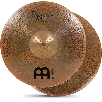 MEINL Byzance Big Apple Dark Hi-Hat Cymbals 15 in.