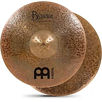 MEINL Byzance Big Apple Dark Hi-Hat Cymbals 15 in.