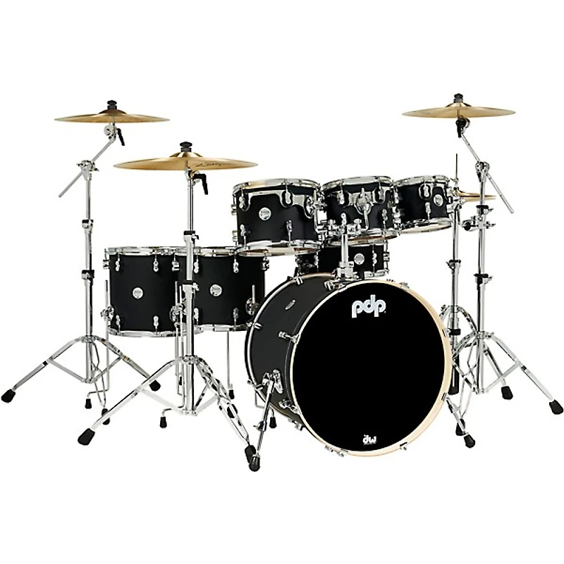 PDP by DW Concept Maple 7-Piece Shell Pack With Chrome Hardware