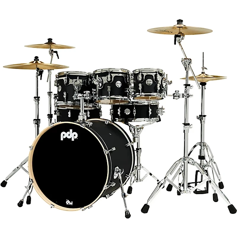 PDP by DW Concept Maple 7-Piece Shell Pack With Chrome Hardware