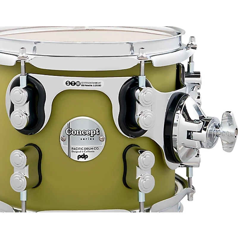 PDP by DW Concept Maple 7-Piece Shell Pack With Chrome Hardware