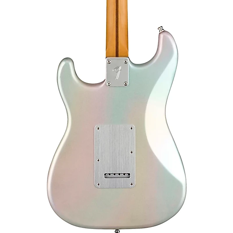 Fender H.E.R. Stratocaster Electric Guitar Chrome Glow