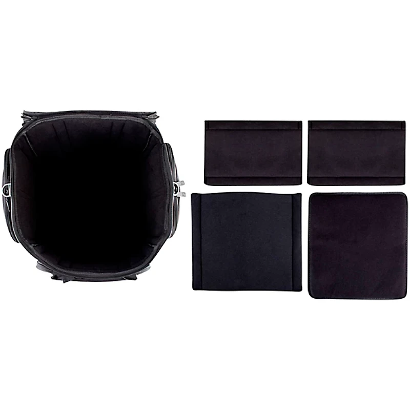 Protec Tenor Trombone Mute Bag, Modular Walls & Mute Holder, 4-Pack