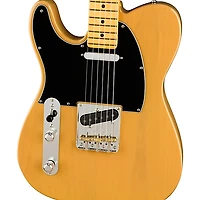 Fender American Professional II Telecaster Maple Fingerboard Left-Handed Electric Guitar Butterscotch Blonde