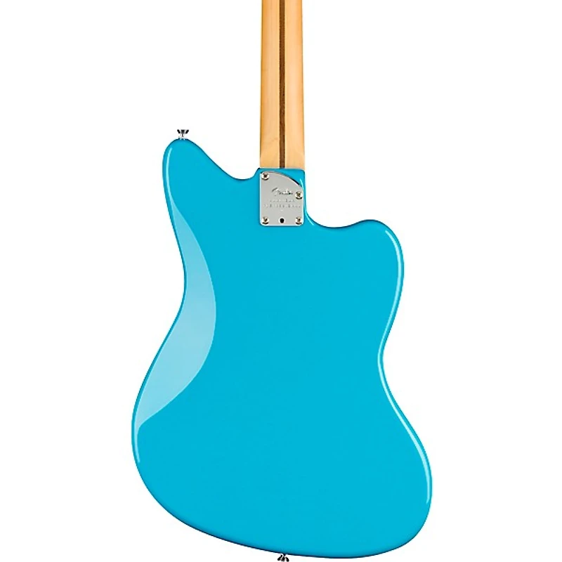 Fender American Professional II Jazzmaster Maple Fingerboard Left-Handed Electric Guitar Miami Blue