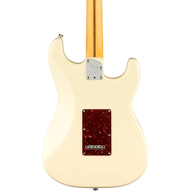 Fender American Professional II Stratocaster Maple Fingerboard Left-Handed Electric Guitar - Olympic White