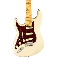 Fender American Professional II Stratocaster Maple Fingerboard Left-Handed Electric Guitar - Olympic White