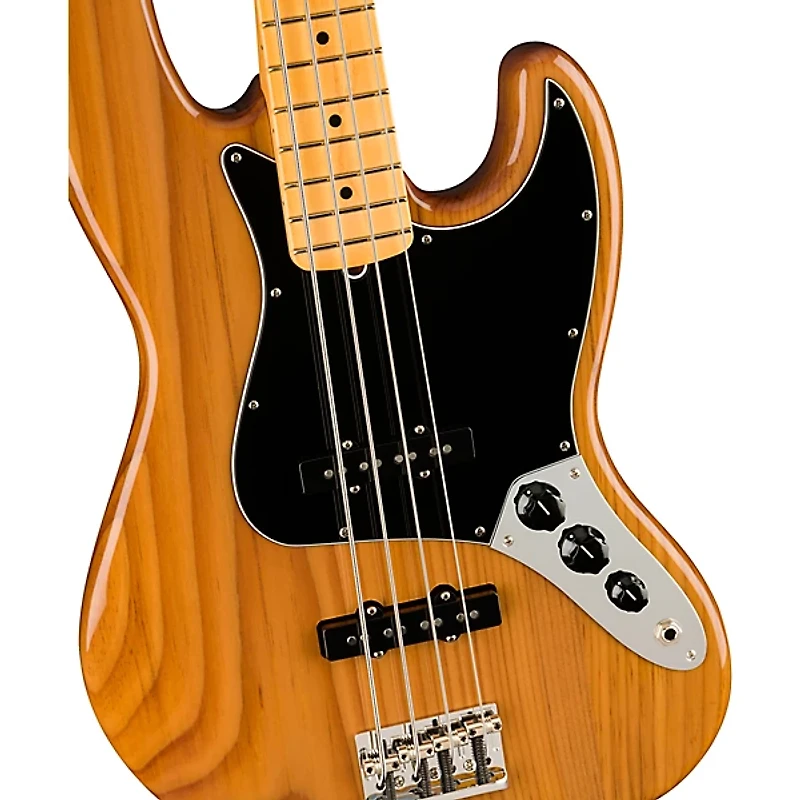 Fender American Professional II Jazz Bass Roasted Pine Maple Fingerboard Natural