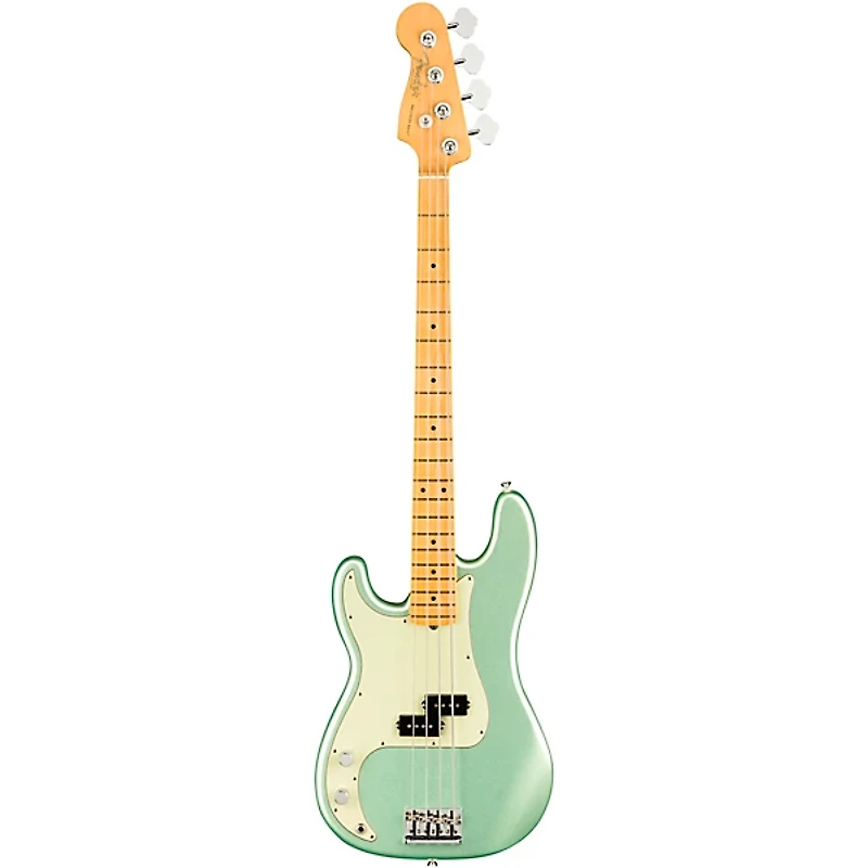 Fender American Professional II Precision Bass Maple Fingerboard Left-Handed Mystic Surf Green
