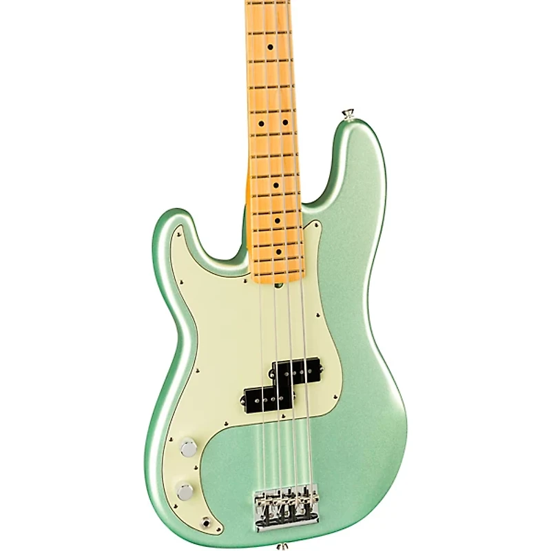 Fender American Professional II Precision Bass Maple Fingerboard Left-Handed Mystic Surf Green