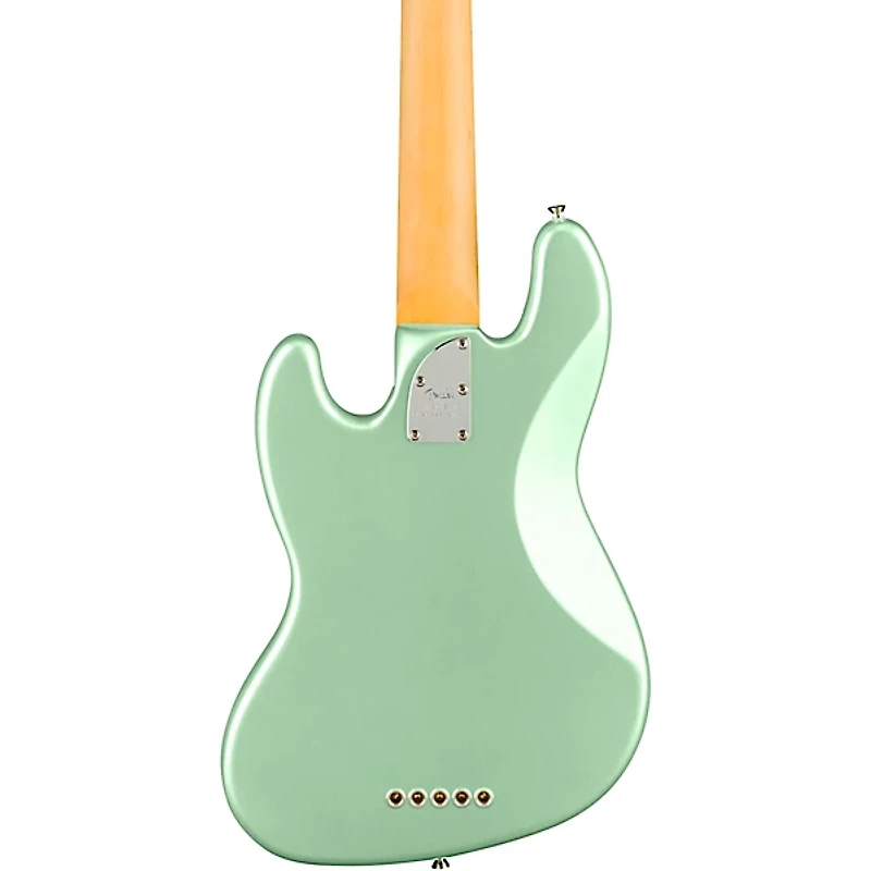 Fender American Professional II Jazz Bass V Maple Fingerboard Mystic Surf Green